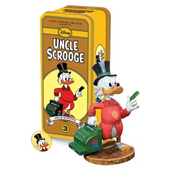 Disney Statue Classic Uncle Scrooge Series 2 #3 Cash N Carry Uncle Scrooge --- DAMAGED PACKAGING